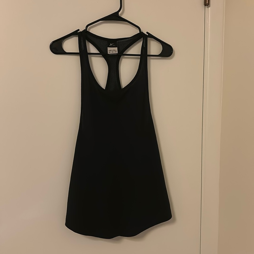 NIKE Dri-Fit racer back tank. Mesh back.